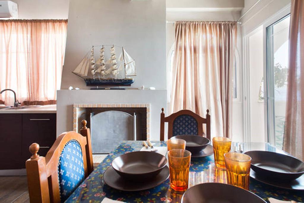 Wavedance Accommodation Salamís Eksteriør billede